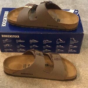 Birkenstock mocca Arizona sandal new